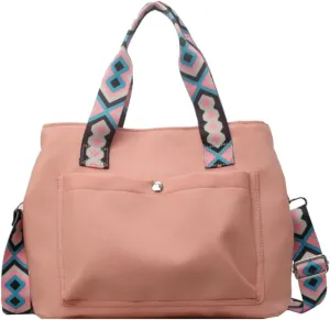 Womens Casual Nylon Tote Bags Canvas Shoulder Crossbody Bag Large Handbags Fashion Top Handle Purse Travel