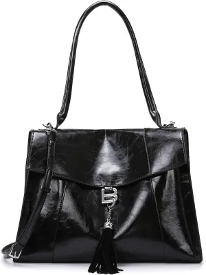 Women's Soft Faux Leather Tote Bag Purse Handbags Wallet Tote Shoulder Bag Purse Large Capacity