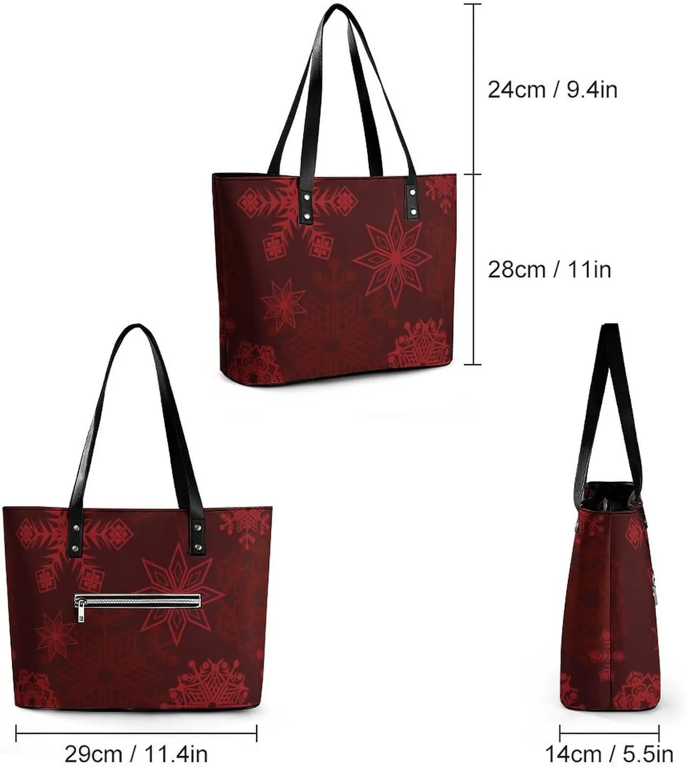 Women's Tote Purses Shoulder Bucket Bags Soft Leather Hobo Handbags