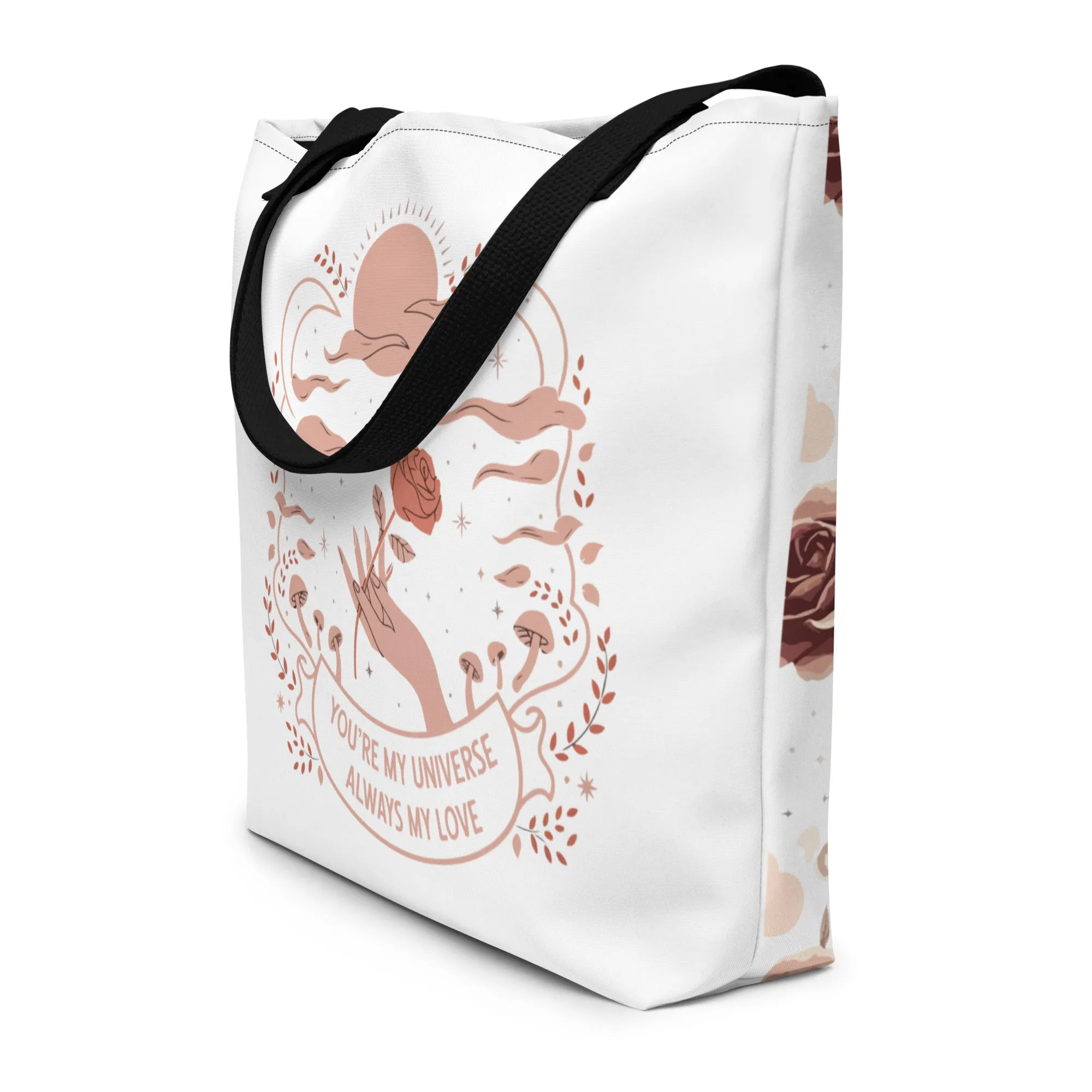 You're My Universe - Romantic Tote Bag