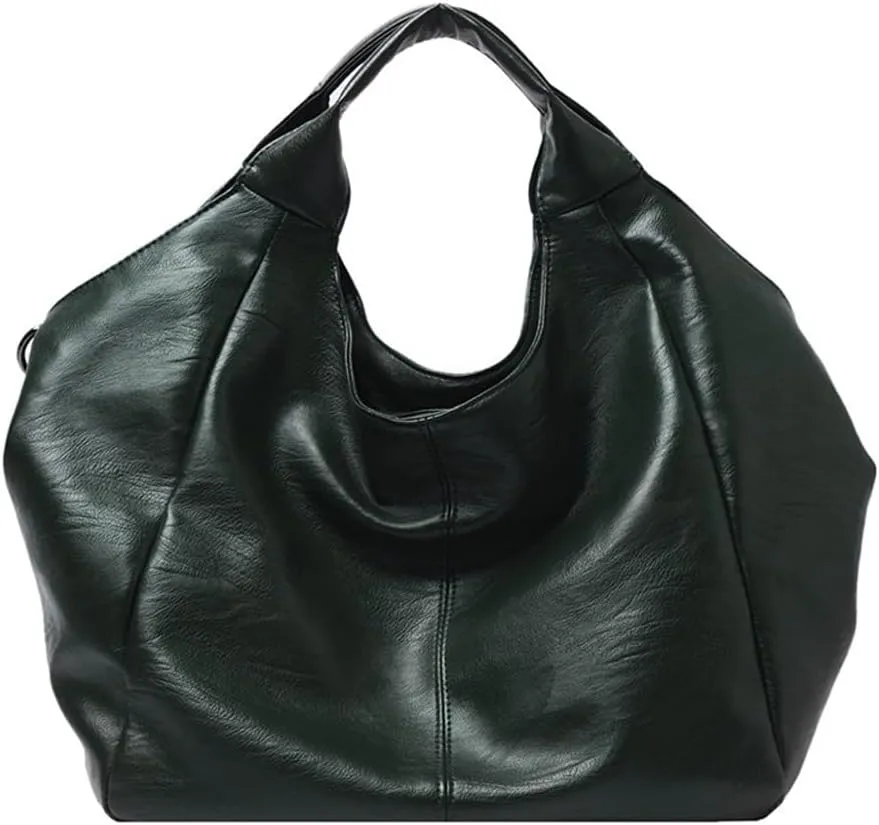 ZiMing Women Hobo Handbags Tote Bags Soft Vegan Leather Shoulder Bag Satchel Large Purse with Adjustable Shoulder Strap